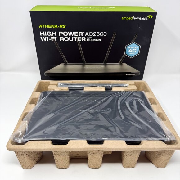 Amped RTA2600-R2 Wireless Athena-R2 High Power AC2600 Wi-Fi Router with MU-MIMO - Picture 8 of 12